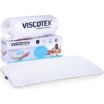 Viscotex Visco Ortopedik Çocuk Yastığı (Sensitive Baby) 66X33X6CM, Beyaz - 33 x 66 cm