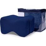 Viscotex Visco Ortopedik Diz Arası Yastık 25X20/15 Cm, Lacivert - 20 x 20 cm