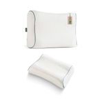 VİSCOTEX Visco Yüksek Ortopedik Boyun Destekli Yastık High Orthopedic Pillow 55x40x13/11 Cm Beyaz