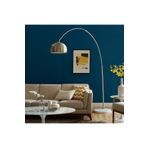 VİSENTE HOME Deve Boynu Modern Tasarım Krom Lambader