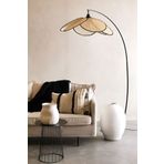 VİSENTE HOME Pervane Lambader Bambu Hasır Kamış