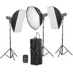 Visico VC-600HH 3'lü Paraflaş Kiti