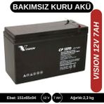 Vision 12V 7AH Kuru Tip Akü