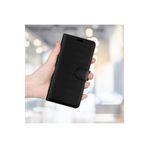 Visiou VsouNM2872 KARTLIKLI CÜZDAN KILIF (DELUXE WALLET CASE) SİYAH CASPER VİA P3 ile uyumlu