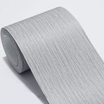 VisitRyl Soy ve Yapıştır Duvar Kağıdı Bordürleri Kendinden Yapışkanlı Banyo Duvar Bordürü Çıkartması Ev Tavan Oturma Odası Mutfak için Dekoratif Bordür Koyu Gri Çizgi 15 cm X 500 cm