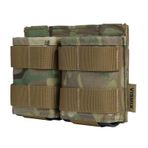 VISMIX Tüfek Mag Kılıfı, Çift 5,56 mm AR MOLLE Dergi Kılıfı, Hızlı Çıkarma Kydex Eklemeli ve MOLLE Uyumlu Kamuflaj