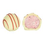 Vişneli Beyaz Bonbon Trüf Çikolata 500 Gr