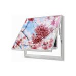 Visnes Sigorta Gizleme Kutusu Alüminyum Çerçeveli Amortisörlü Sigorta Saklama Panosu - 32x37 cm