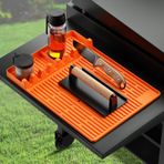 visnfa Blackstone için Silikon Izgara Aletleri Mat, Isıya Dayanıklı Spatula Mat, Barbekü Izgara Alet Dayanağı, Silikon Izgara Pedi, Mutfak, Yemek Pişirme ve Tezgah Üstü için Blackstone Izgara