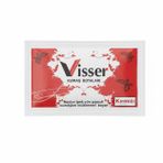 Visser 582897184124 Kumaş Boyası Kırmızı 12 Gr