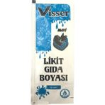Visser Likit Gıda Boyası 12 ml Mavi - 12 gr