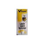 Visser Likit Gıda Boyası Sarı 12 ml - 12 gr