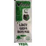 Visser Likit Gıda Boyası Yeşil 12 ml - 12 gr
