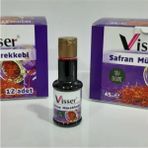 Visser Safran Mürekkebi 45 Ml 1 Adet Renkli Kırtasiye Ürünü Organik Formül