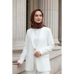 Vissona % 57 İPEK % 43 VİSKON Twill İpek Geometrik Desenli Taba - Siyah Renkli 90x90 Eşarp Dikim Şekli : El