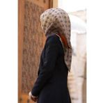 Vissona Bej-Taba Tivil İpek Eşarp DGN51333-0004-0014