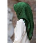 Vissona DGN50281 Bordo Siyah Kadın Twill İpek Eşarp