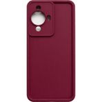 Vissona Huawei Nova 11 Pro ve Nova 11 Pro Ultra ve Nova 11 Ultra Uyumlu Kamera Çıkıntılı Mat Silikon Telefon Kılıfı - Mor