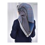 Vissona Kadın Twill İpek Eşarp 50786 Lacivert 90x90