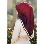Vissona Kadın Twill Ipek Eşarp - Bordo