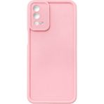 Vissona Oppo A54 / A16 / A55 Serisi Uyumlu Kamera Çıkıntılı Mat Silikon Telefon Kılıfı - Pembe