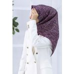 Vissona Tivil İpek Eşarp 50075-0018-0044 Bordo