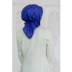 VISSONA Twill İpek Eşarp SAKS-1 92X92
