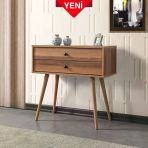 Vita 5205 ( Ahşap Ayaklı) Şifonyer , 2 Çekmeceli , Dresuar , Antre , Salon , Söğüt