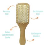 Vita Bear Strong Hair Bamboo Saç Fırçası
