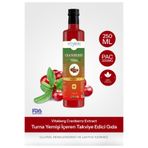 Vitaberg Cranberry Extract Sıvı Takviye | Vitamin C, Çinko, Selenyum İçeren Formül