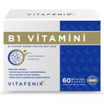 Vitafenix Vitamin B1 25MG Tiamin ve Benfotiamin 60 Kapsül