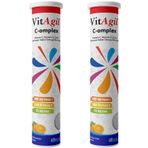 VitAgil C-omplex Vitamin C D Çinko 2x20 Efervesan Tablet