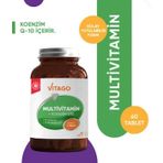 Vitago Multivitamin Koenzim Q-10 Tablet Takviye Edici Gıda