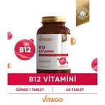 Vitago Premium Vitamin B12 500 mg 60 Tablet