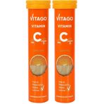 Vitago Vitamin C 1000 mg + Vitamin D + Çinko 20'li Efervesan Tablet (1) (2 paketi)