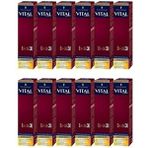 Vital Colors 8-88 Ateş Kızılı Krem Tüp Saç Boyası 60 ml x 12 Amonyaklı Geçici Renk