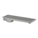 Vital V1 500x200 Yandan Çıkışlı Kenardan Sifonlu Yer Izgarası