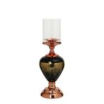 Vitale 41 cm AK.JE0006 Amber Bronz Şamdan