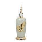 Vitale 43 cm AK.JE0174 Yakut Gold Kapaklı Vazo