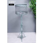 Vitale AK.GE0014 Antik Green Ayaklı Tealıght Biblo