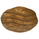Vitale AK.JB0185 Gold 30x30x3 cm Antik Dekoratif Tabak