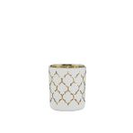 Vitale AK.JFHC6702450 Cam Beyaz Gold 8 cm Mumluk