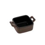 Vitale AK.JFQ51200060 10x7 cm Seramik Kulplu Fırın Kabı