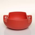 Vitale AK.JL0035 Handle Kulplu 25x25x11 cm Kırmızı Kase