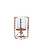 Vitale Alset Bronz Tealight Mumluk 19 Cm Ak.je0073 Beyaz