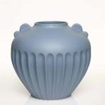 Vitale Antıque Mavi Vazo Kısa 27*27*24 Cm AK.JL0057