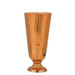 Vitale Bakır Çizgili Çiçeklik Küçük 16*36 Cm Ak.ir0151 Çok Renkli