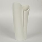 Vitale Beyaz Spiral Vazo 11*18*39 Cm Ak.jm00012 Renksiz