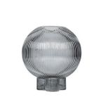 Vitale Bologna Gri Balon Vazo 23*23*24 Cm Ak.ki0062 Çok Renkli