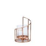 Vitale Bronz Merdiven Mumluk 11*11*16 Cm Ak.je0078 Beyaz